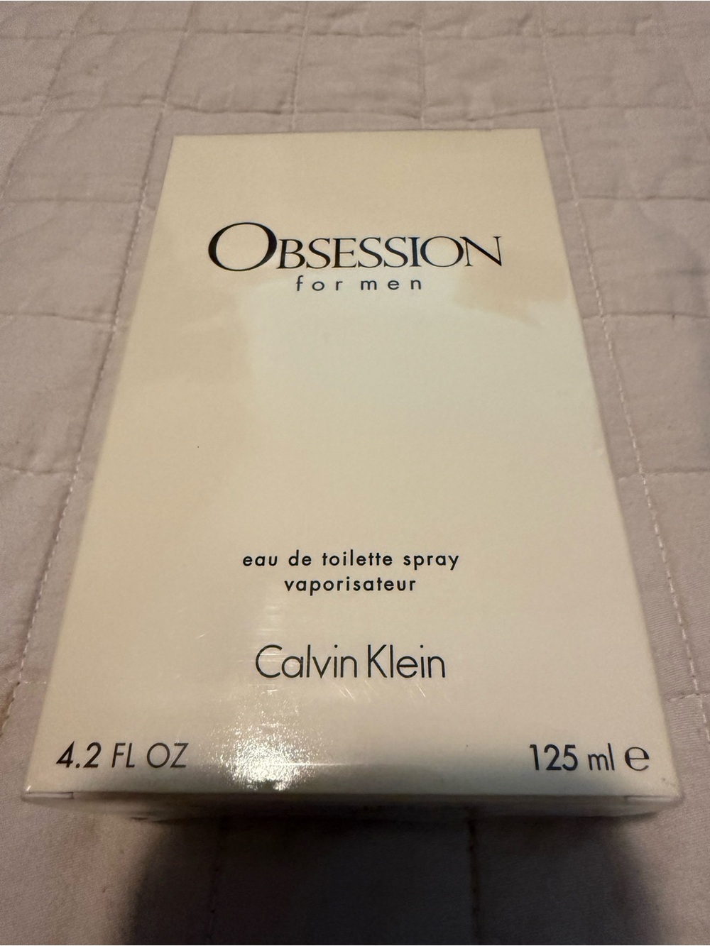 Calvin Klein Obsession for Men Box - White